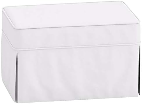 Custom Cotton Ottoman Slipcover Replacement for Pottery Barn PB Basic