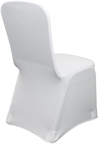 Your Chair Covers White Square Top Dining Chair Slipcovers