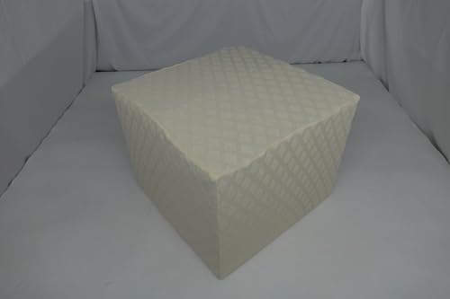 Zeuglung Square Ottoman Cover with Stretch Fabric
