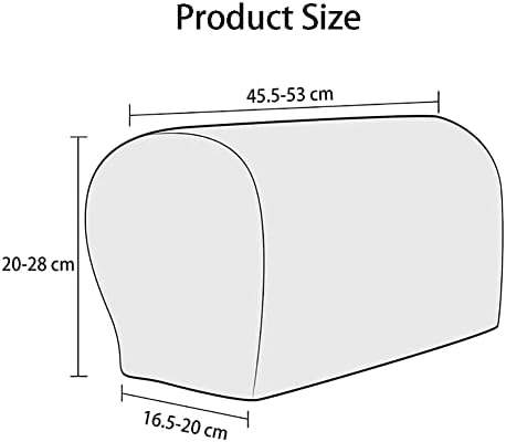 Premium Polyester Sofa Arm Covers 2Pcs