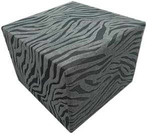 ZeugLung Stretch Jacquard Square Ottoman Cover
