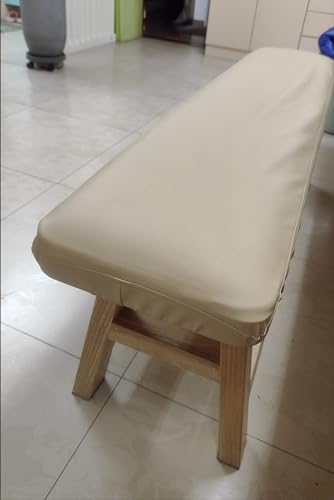 Sigmat Custom Long Bench Cover Waterproof Faux Leather Protector
