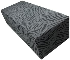 Rectangle Bench Ottoman Covers Stretch Jacquard Slipcovers for Furniture Protection