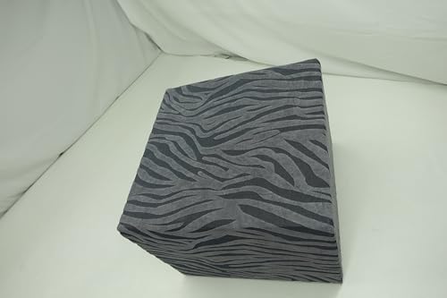 ZeugLung Stretch Jacquard Square Ottoman Cover
