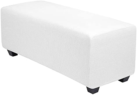 CONRUSER Stretch Ottoman Covers for Living Room Furniture Protector