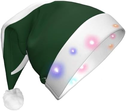 Flag Of Pakistan Christmas Hat With LED Lights