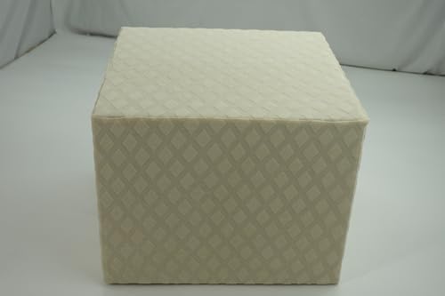 Zeuglung Square Ottoman Cover with Stretch Fabric