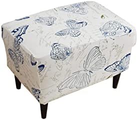 Eco-Ancheng Ottoman Covers Stretch Slipcover for Footstool