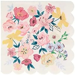 Meri Meri Garden Floral Napkins Pack of 16