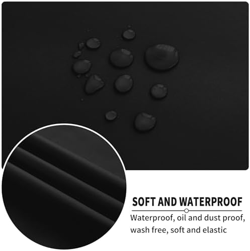 Waterproof PU Leather Stool Cover with Elastic Bottom