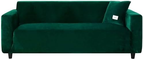 PENDEJATO Stretch Sofa Slipcover - Dark Green Large