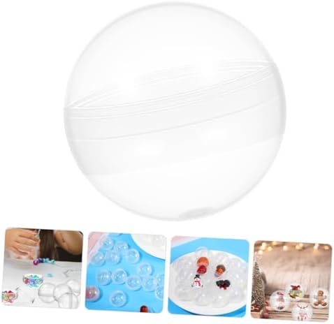 50pcs Clear Plastic Capsules for Vending Machine Refills