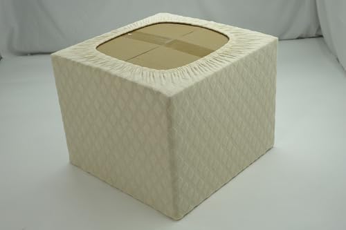 Zeuglung Square Ottoman Cover with Stretch Fabric
