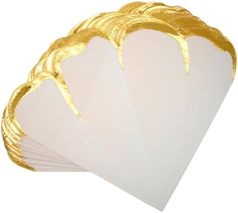 Blue Panda 50 Pack Pink Gold Petal Floral Napkins