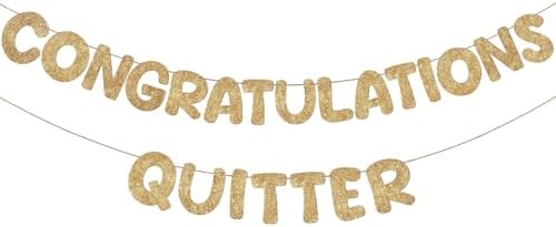 Fulmoon Pre-Strung Congratulations Retirement Banner Funny Garland for Men Women Gifts