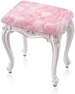 Pink Texture Bar Stool Covers Set of 2