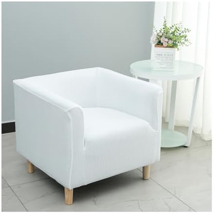 Elastic Bottom Square Slip Covers for Club Chairs
