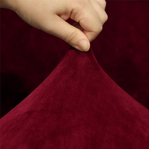 Velvet Single Swivel Barrel Chair Cover for Home Decor