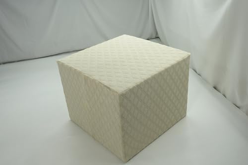 Zeuglung Square Ottoman Cover with Stretch Fabric