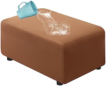 HVERSAILTEX Waterproof Ottoman Slipcover Rectangle