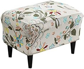 Eco-Ancheng Stretch Ottoman Slipcover for Footrest Stool