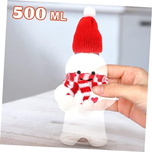 IMIKEYA 5pcs Christmas Gingerbread Jar Set for Cookies and Party Favors