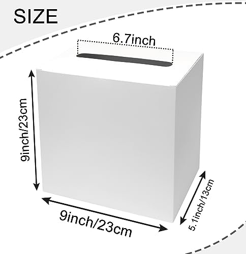 SietDESEO White Card Box for Party Events