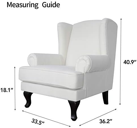 Easy-Going Stretch Wingback Chair Sofa Slipcover 2-Piece