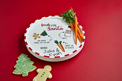 Mud Pie Kids Light Up Christmas Cookie Plate 12 Inch