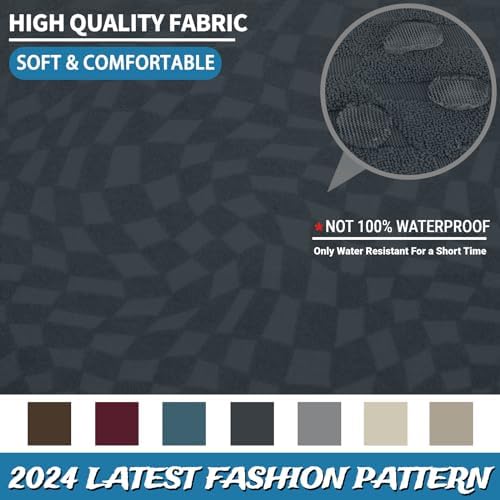 ZNSAYOTX Ottoman Covers Soft Durable Washable