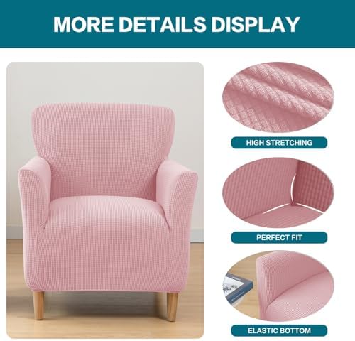 NILUOH Armchair Slipcovers with Elastic Band for Living Room Protection