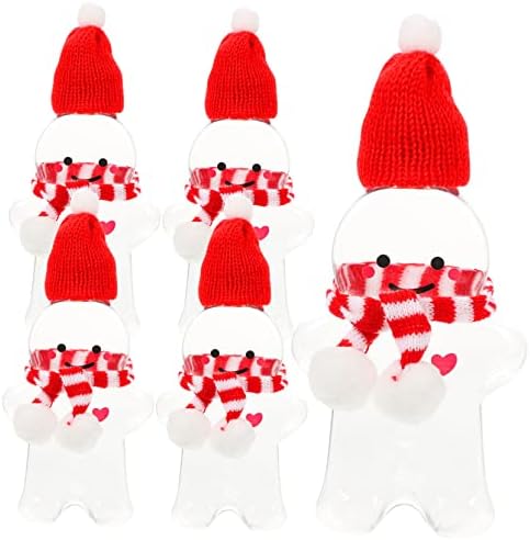 5sets Creative Candy Jars Christmas Party Favors