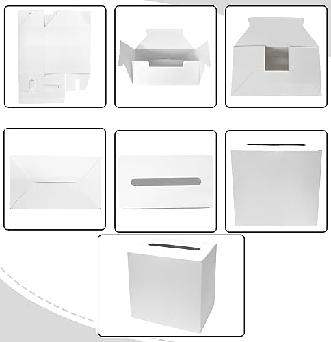 SietDESEO White Card Box for Party Events