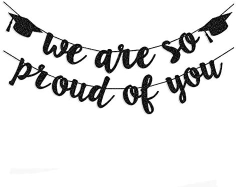 2025 Graduation Banners with Glitter Rope