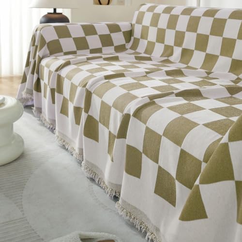 LavishCover Khaki 71x93 Sofa Slipcover