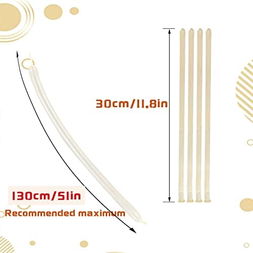 260 Clear Thickening Long Balloons 100pcs for Arch and Twisting