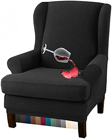 Granbest Premium Water Repellent Wingback Chair Cover 2 Piece