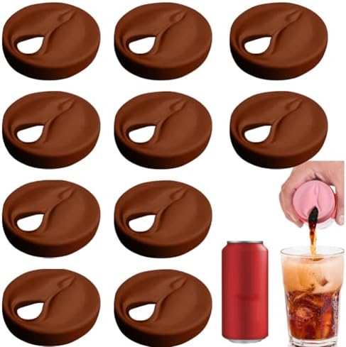 10pcs Vagina-Shaped Silicone Can Lid - Bachelor Party Gift