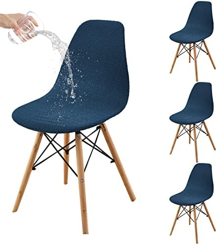 HAOYONG Waterproof Dining Chair Covers Set of 4