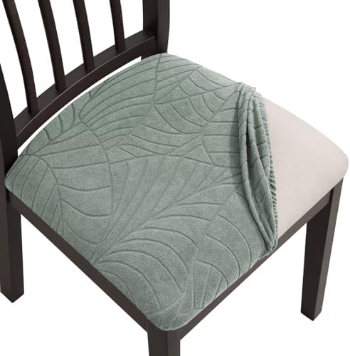 Waterproof Chair Seat Covers 4PCS Green Stretch