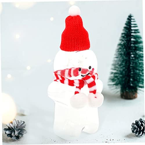 IMIKEYA 5pcs Christmas Gingerbread Jar Set for Cookies and Party Favors