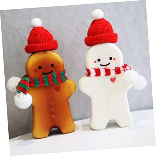 VALICLUD 10pcs Christmas Gingerbread Beverage Bottles