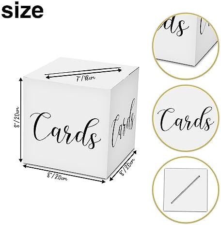 Classic Elegant Card Box - 1 Set Hot Stamping for Gift Envelope Money