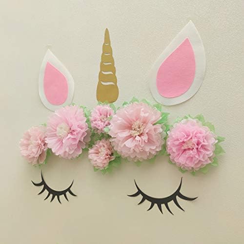 Pink Flowers Decoration 6PCS for Party and Home Use