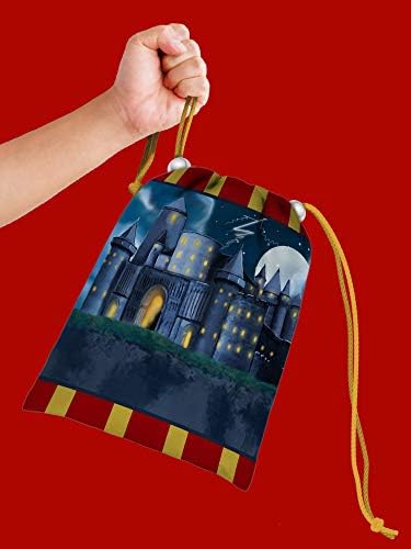 Birthday Galore Wizard Castle Drawstring Goodie Bags 10 Pack