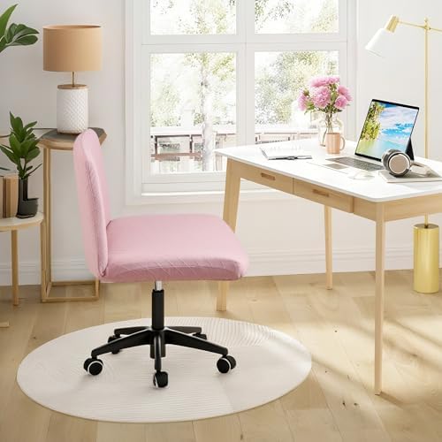 YISUN Waterproof Criss Cross Chair Cover Pink
