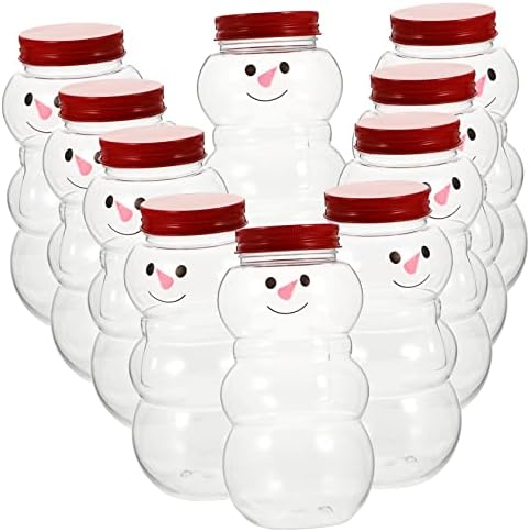 Cabilock 10pcs Portable Candy Jars for Juices and Gifts
