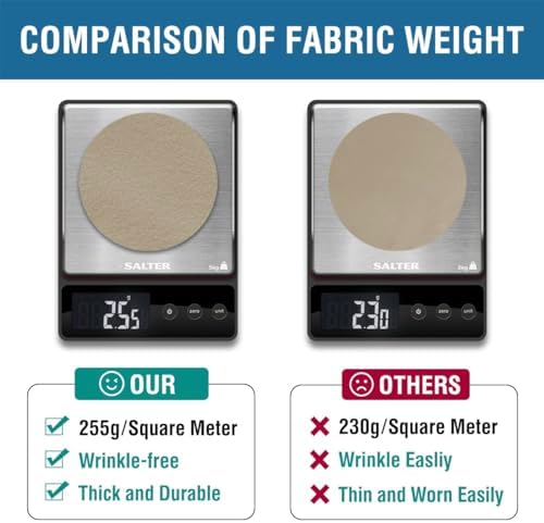 HVERSAILTEX Fleece Chair Slip Cover 2 Piece