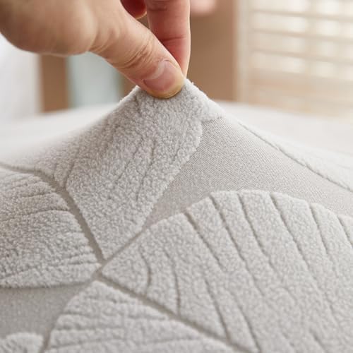 YOCOVER Rectangle Ottoman Covers with Ruffle Skirt