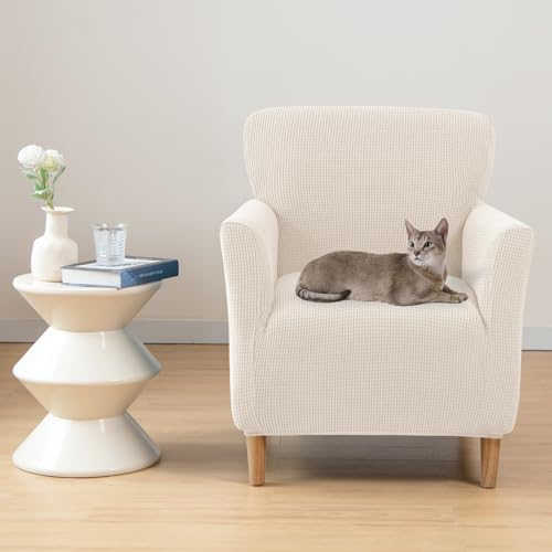 Gollense Armchair Slipcover Luxury Waffle Cover with Arms